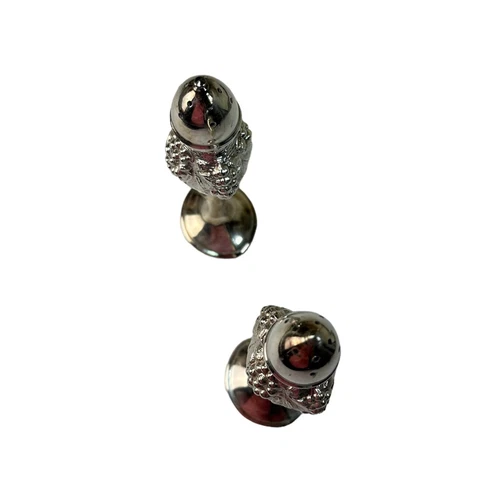 Viking Vintage Silver Plated Salt & Pepper Shakers - photo 2