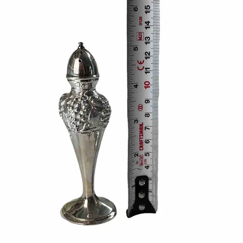 Viking Vintage Silver Plated Salt & Pepper Shakers - photo 4