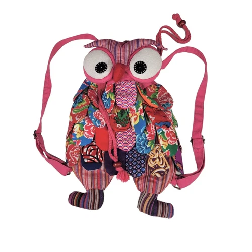 Owl Kids Backpack Hand Made