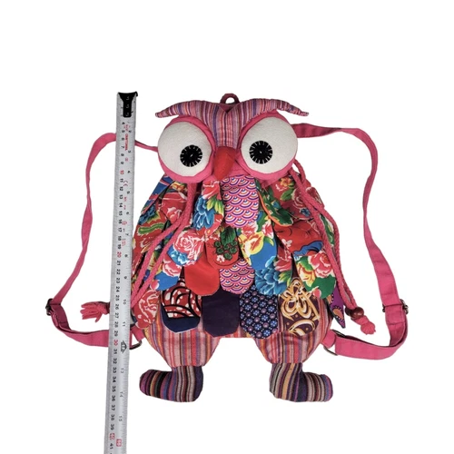 Owl Kids Backpack Hand Made - photo 4