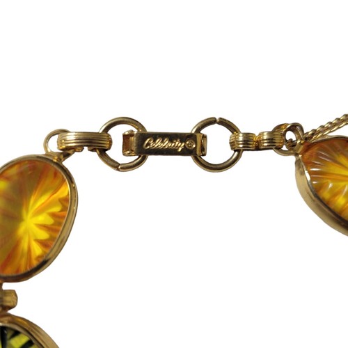Vintage 1970s Celebrity N.Y. Gold Tone Bracelet - photo 2