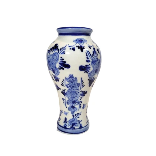 Vintage Dutch Delft Blue Hand Painted Vase - photo 2
