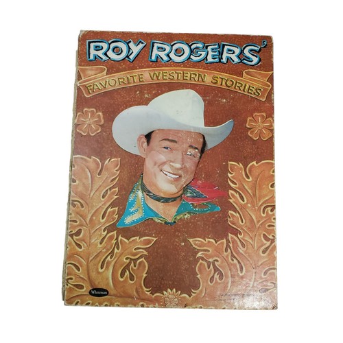 Roy Rogers Book Favorite Western Stories Hardback Vintage 1956
