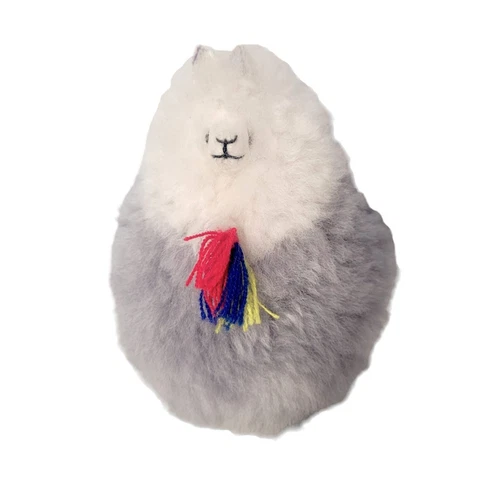 Handmade Peru Stuffed Plush Llama Alpaca 5"