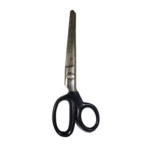VINTAGE SEARS PINKING FABRIC SCISSORS - Made in USA