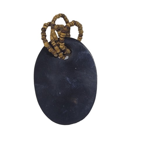 Vintage African Pendant Oval Shape - photo 2