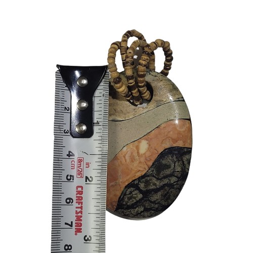 Vintage African Pendant Oval Shape - photo 3
