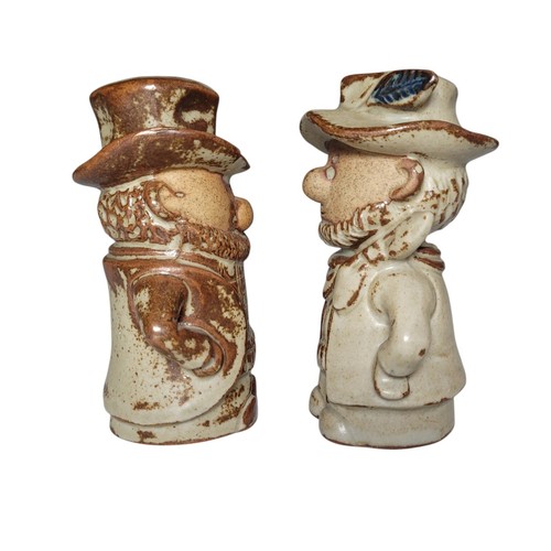 Vintage Pioneer Men Salt & Pepper Shakers Japan - photo 4