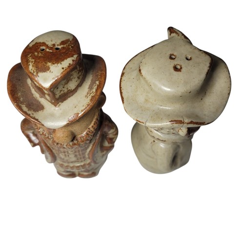 Vintage Pioneer Men Salt & Pepper Shakers Japan - photo 5
