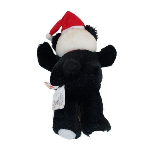 Vintage Russ Berrie Christmas Panda Bear Plush Toy - photo 2