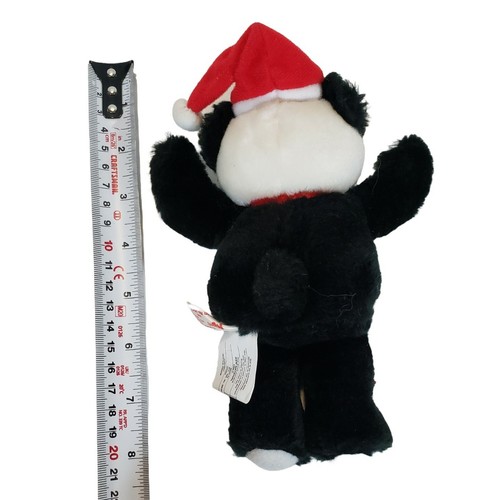 Vintage Russ Berrie Christmas Panda Bear Plush Toy - photo 4