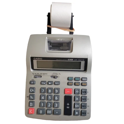 Casio HR150TM Printing Calculator