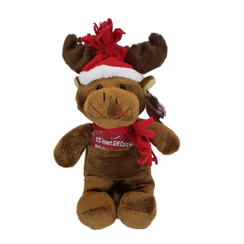 Best Made Toys Brown Christmas Moose Reindeer Plush Stuffed Anim