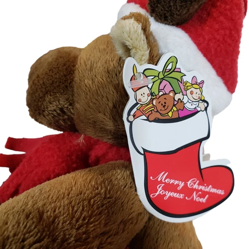 Best Made Toys Brown Christmas Moose Reindeer Plush Stuffed Anim - photo 3