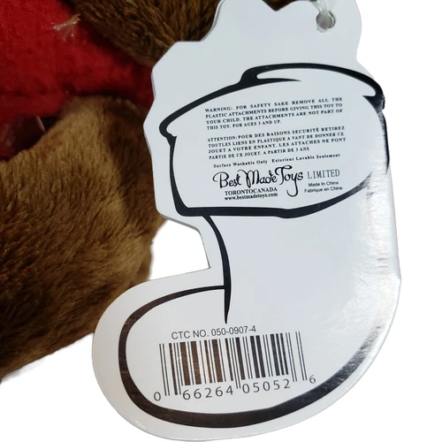 Best Made Toys Brown Christmas Moose Reindeer Plush Stuffed Anim - photo 4