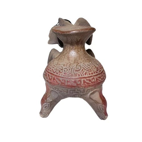 Aztec Inca Mayan Replica Pottery Vase - photo 4