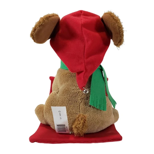 Hallmark Rockin Rover Dog Sled Animated Barks Jingle Bells Chris - photo 4