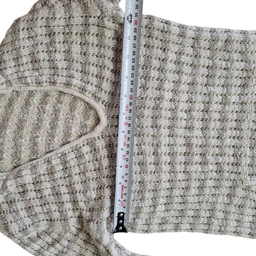 Roxy Open Knit Teene Girls Jumper Hoodie White/Gray S - photo 3