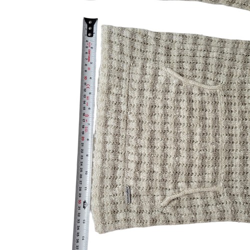 Roxy Open Knit Teene Girls Jumper Hoodie White/Gray S - photo 4
