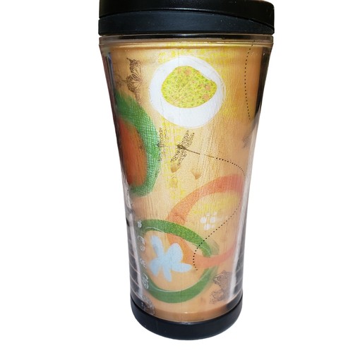 Starbucks 2007 3D Travel Tumbler - Hummingbird, Butterfly, Drago - photo 3