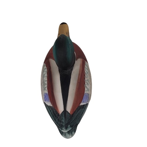 Vintage Jasco Ceramic Mallard Duck Lint Remover Brush - photo 5