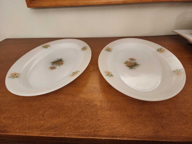 Arcopal France Oval Serving Platters Set of 2 Floral Rose - photo 5