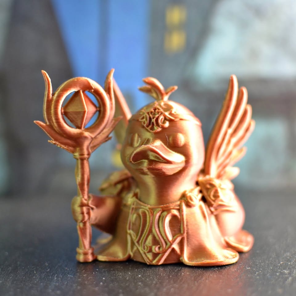 3D Printed Cleric Duck