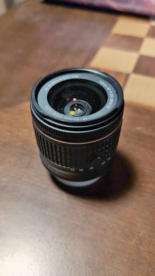 NIKON AF-P DX NIKKOR 18-55mm f/3.5-5.6G VR Lens