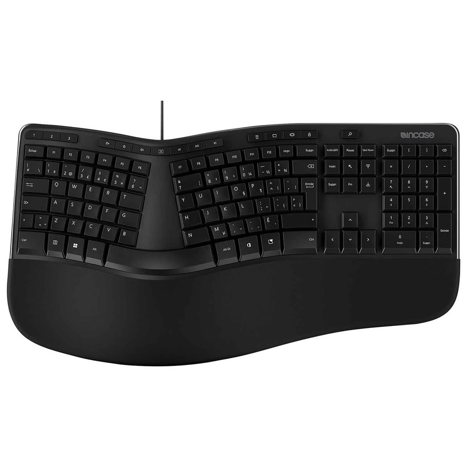 Microsoft Ergonomic Keyboard: Wired, Comfortable, Cushioned Wris - photo 2