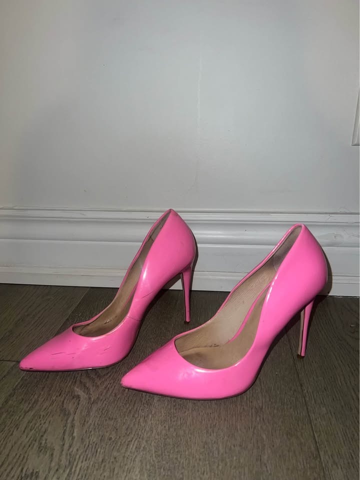 Hot Pink Heels Size 8 - photo 2