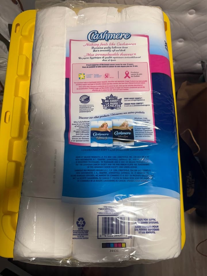 Cashmere Toilet Paper 30 Jumbo Rolls 2-Ply Hypoallergenic - photo 2