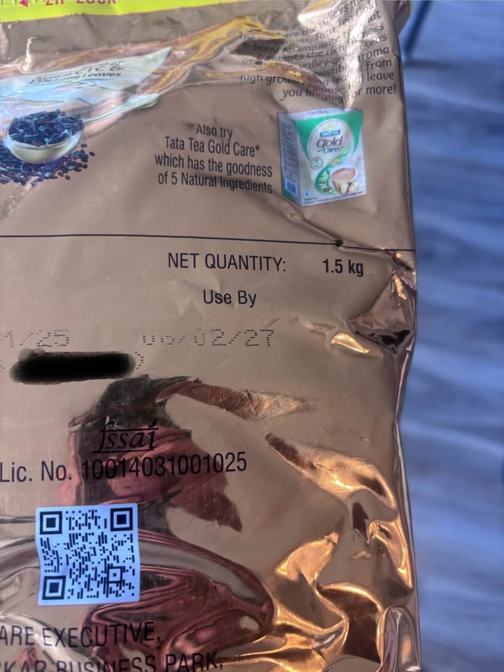 Tata Tea Gold 1.5kg - sealed - Brand New - photo 3