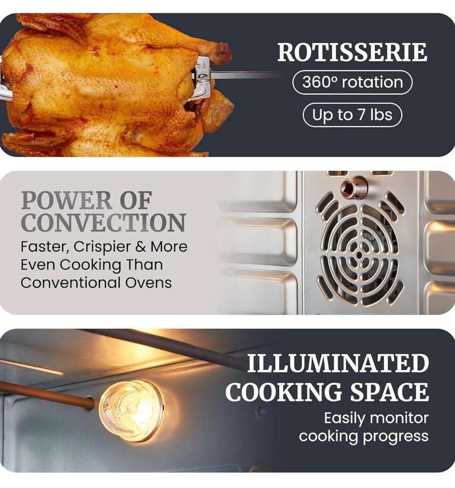 Elite Gourmet Conversation Oven - photo 5