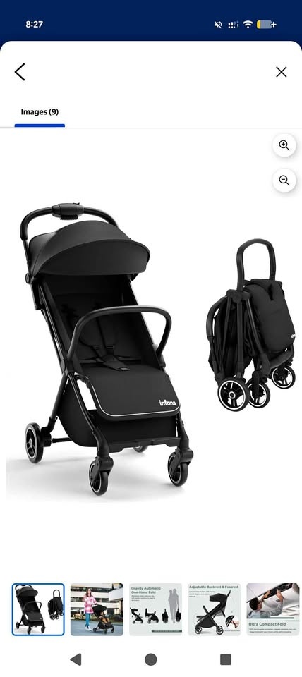Airport travel stroller baby