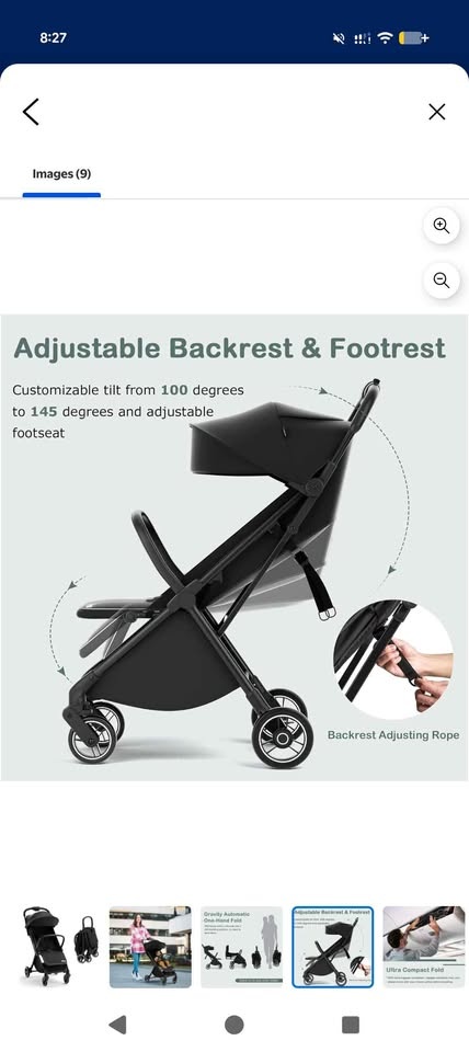 Airport travel stroller baby - photo 2