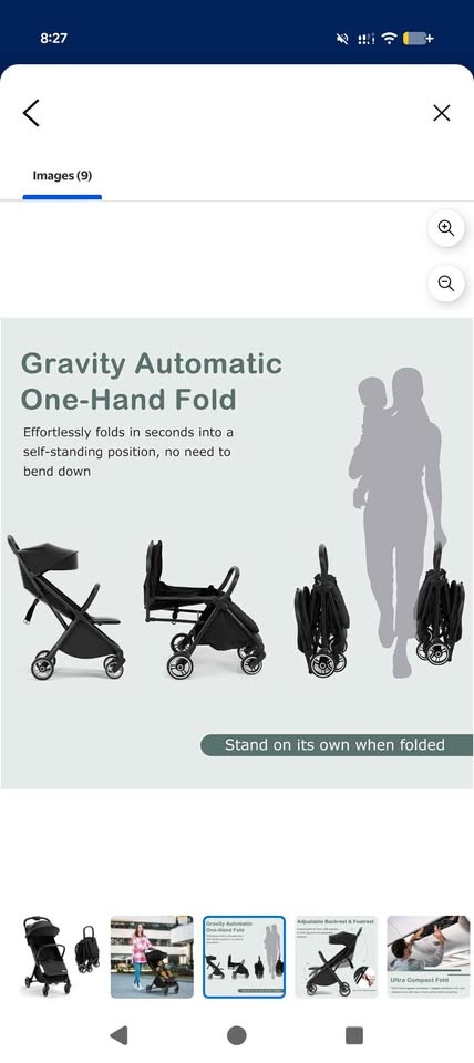 Airport travel stroller baby - photo 4