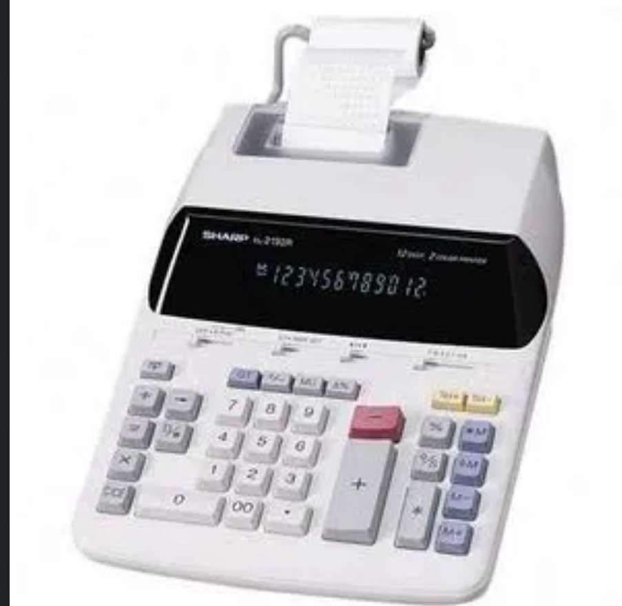 Sharp EL-2192RII 2 Color Printing Calculator - photo 3