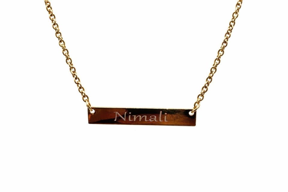 Laser-engraved pendants/birthstone necklaces. - photo 4