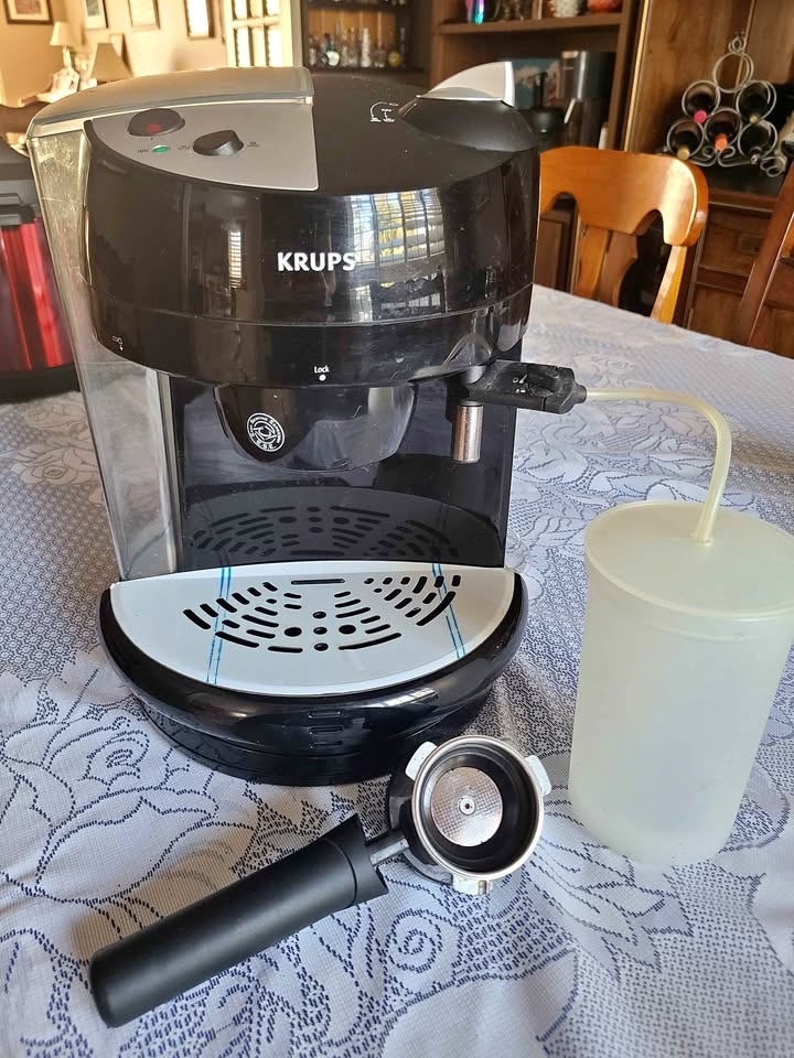 KRUPS Espresso Machine ESE & Milk Steamer