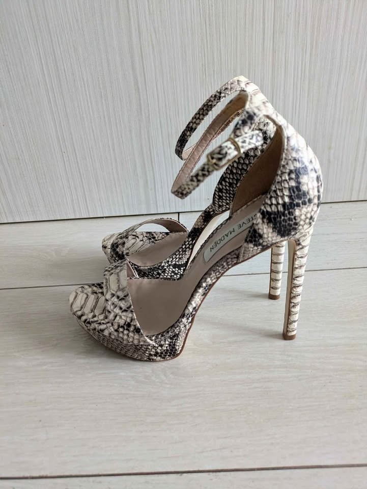 Steve Madden Snakeskin Heels