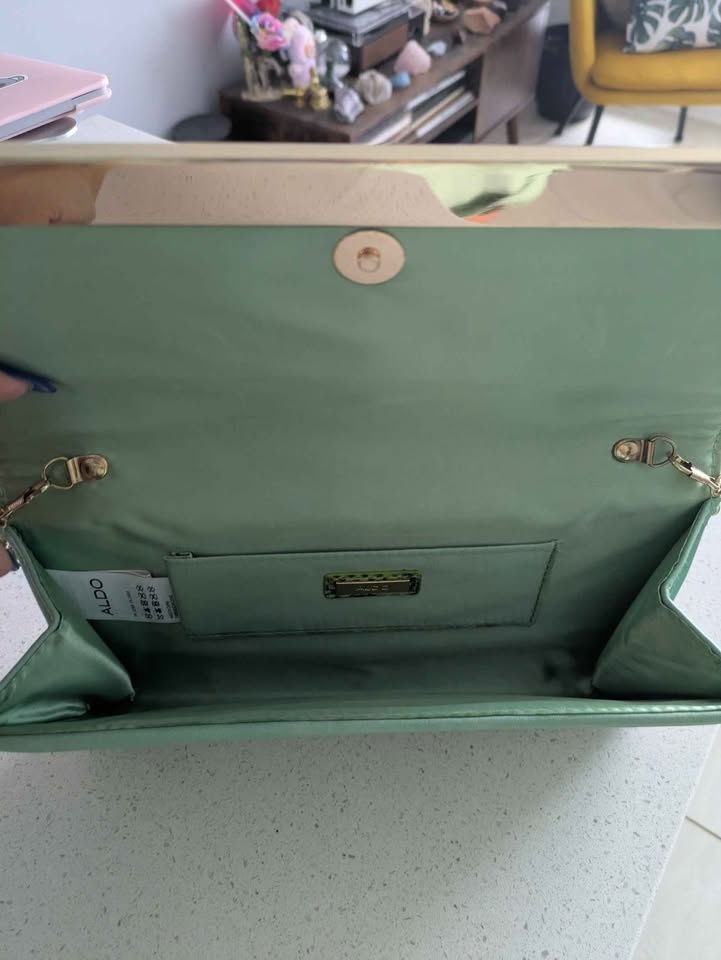 Aldo Snakeskin Clutch - photo 3