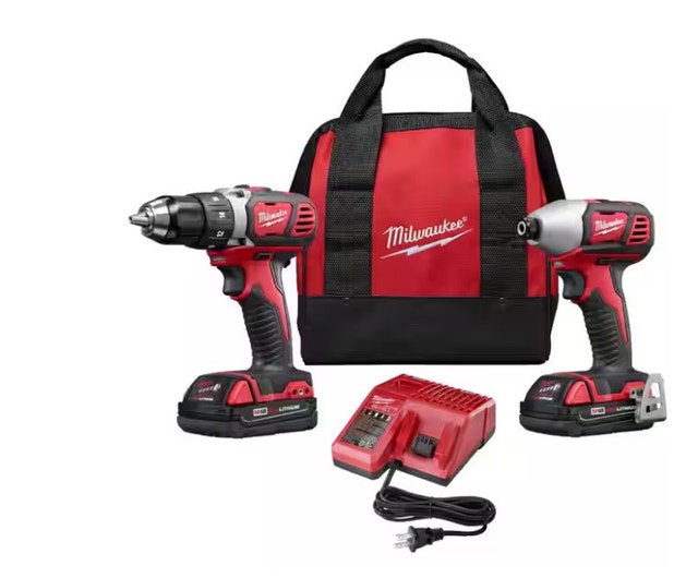 MILWAUKEE M18 Compact Drill & Impact Driver Combo Kit