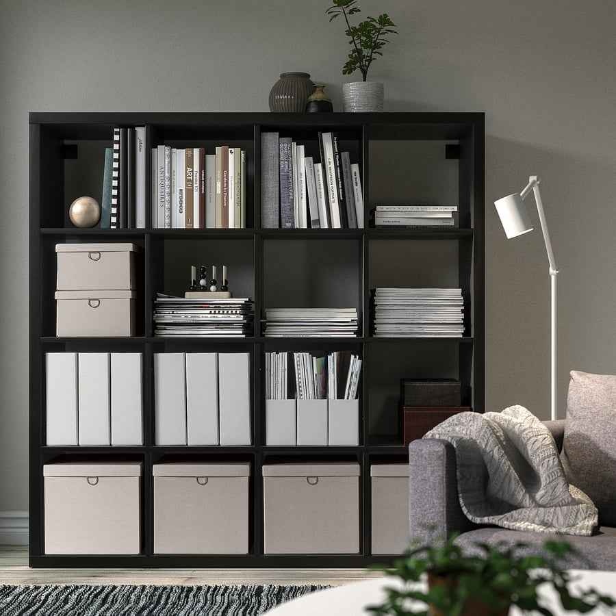 IKEA KALLAX Black Shelf - photo 3