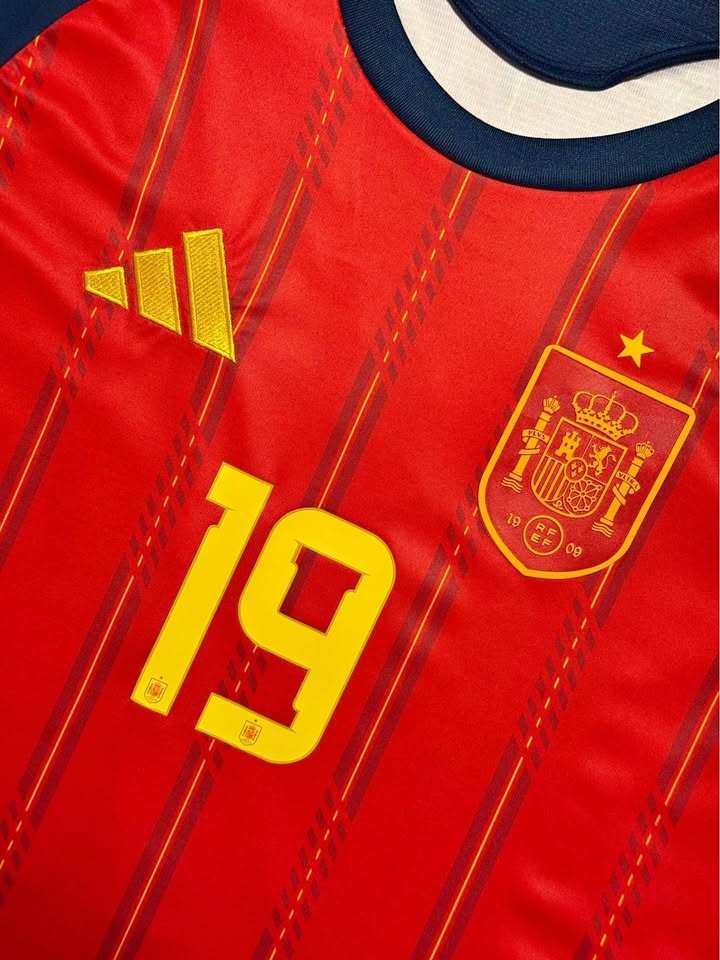 Spain 2026 World Cup Home Jersey | Lamine Yamal #19 | Size S | F