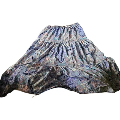 Paisley Print Maxi Skirt Size 2XL Shein Curve - photo 2