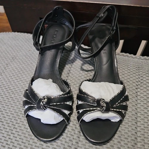 Coach Meg Ankle Strap Sandals