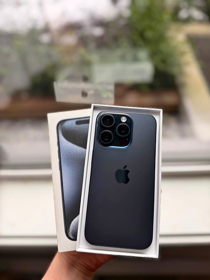 iPhone 15 Pro – Blue Titanium – 128GB