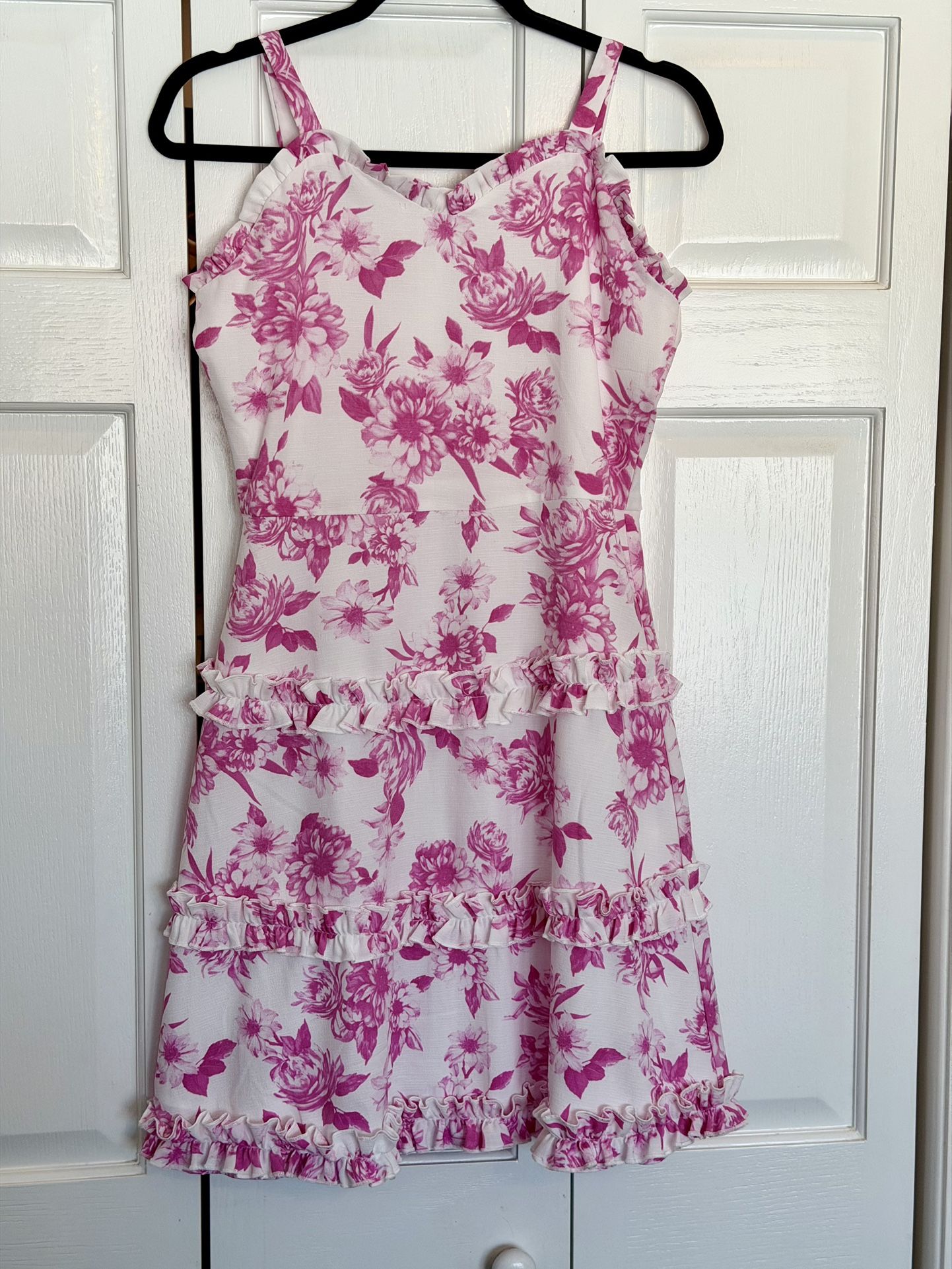 Like New Girls Rare Editions Floral Size 16 Dress $15