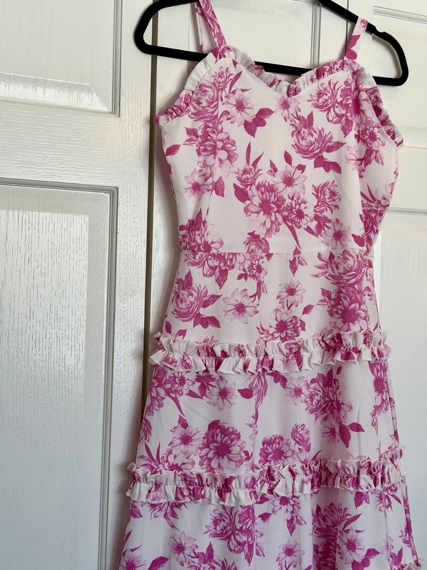 Like New Girls Rare Editions Floral Size 16 Dress $15 - photo 4