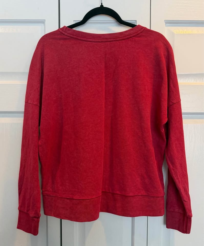 Women’s Oversized Medium Comfy Crew Neck Sweatshirt $12 - photo 4